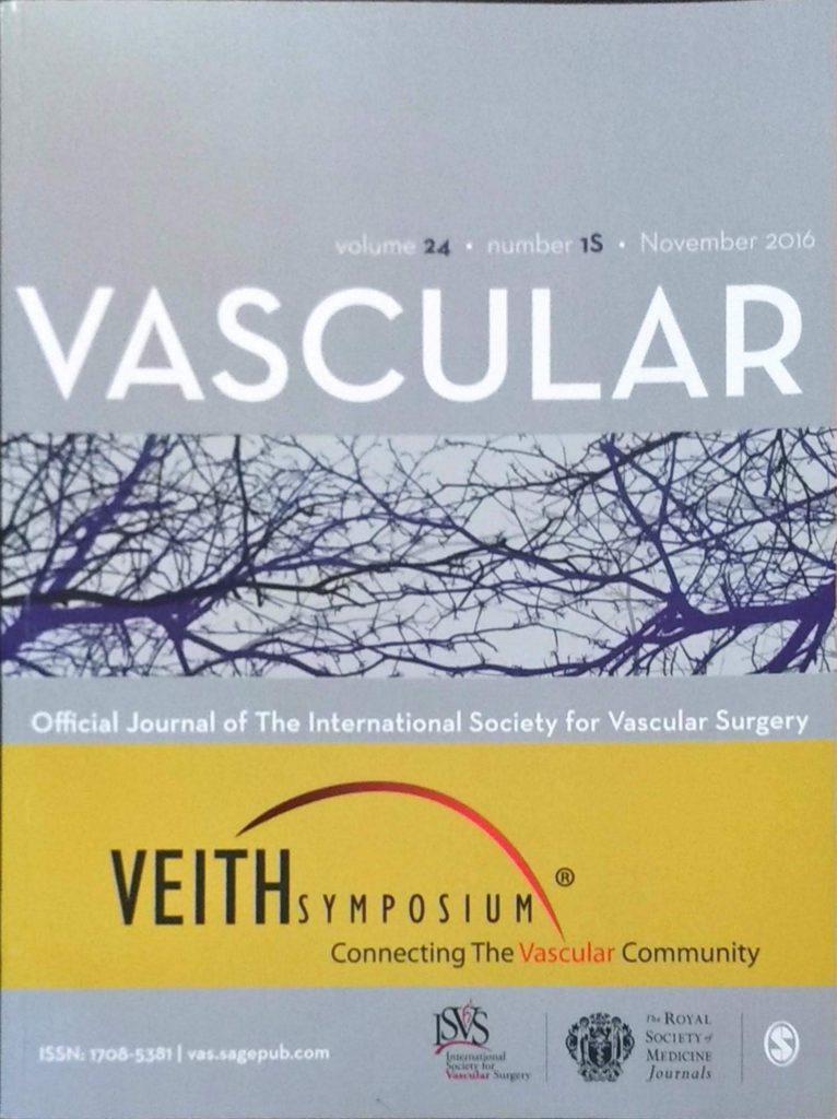 The cover page of Journal of International vascular surgery